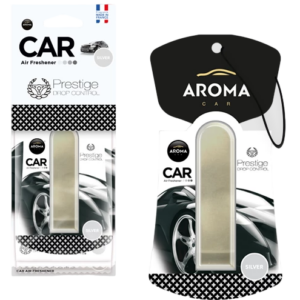 Ароматизатор автомобильный  Aroma Car Prestige Drop Control Silver 5ml