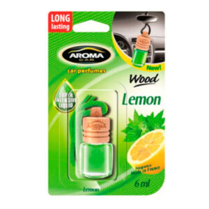 Ароматизатор автомобильный Aroma car wood 6ml master box lemon